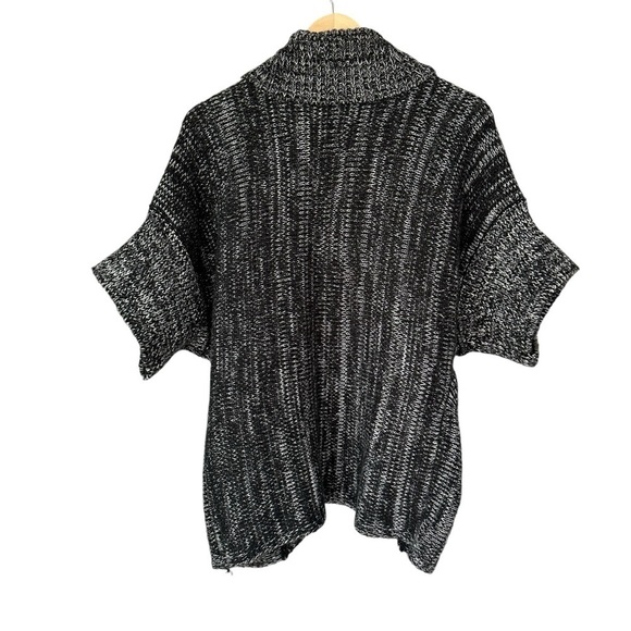 BCBGMaxAzria Black and White Cardigan, Medium - Picture 6 of 8